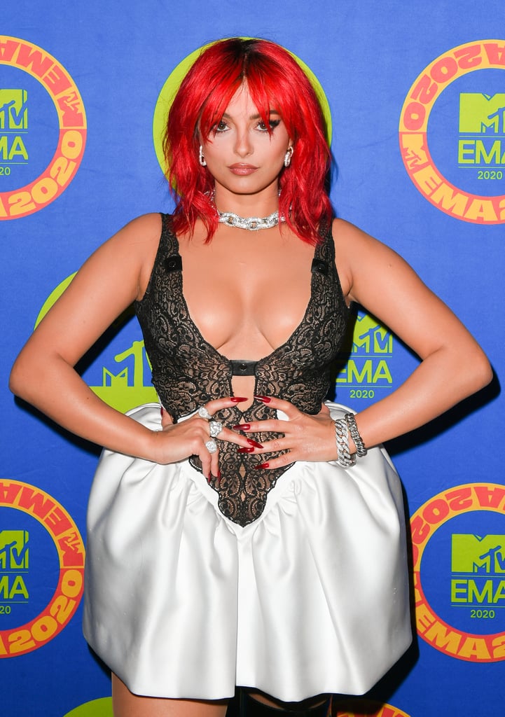 Bebe Rexha at the 2020 MTV EMA