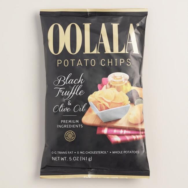 Oolala Black Truffle and Olive Oil Potato Chips ($4)