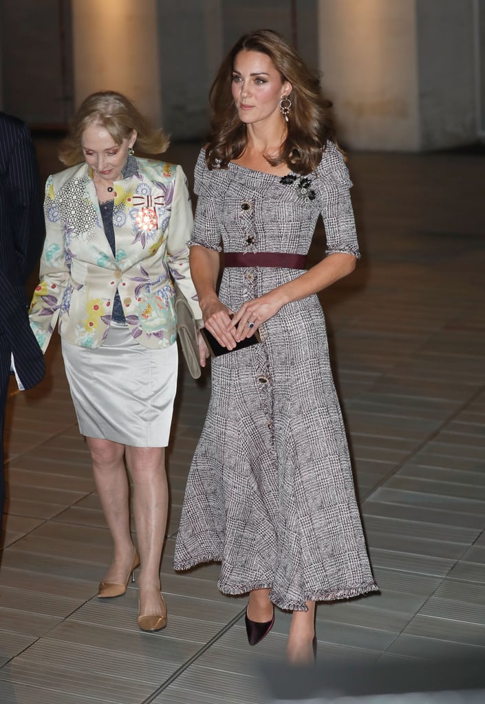 Kate Middleton Plaid Erdem Dress October 2018