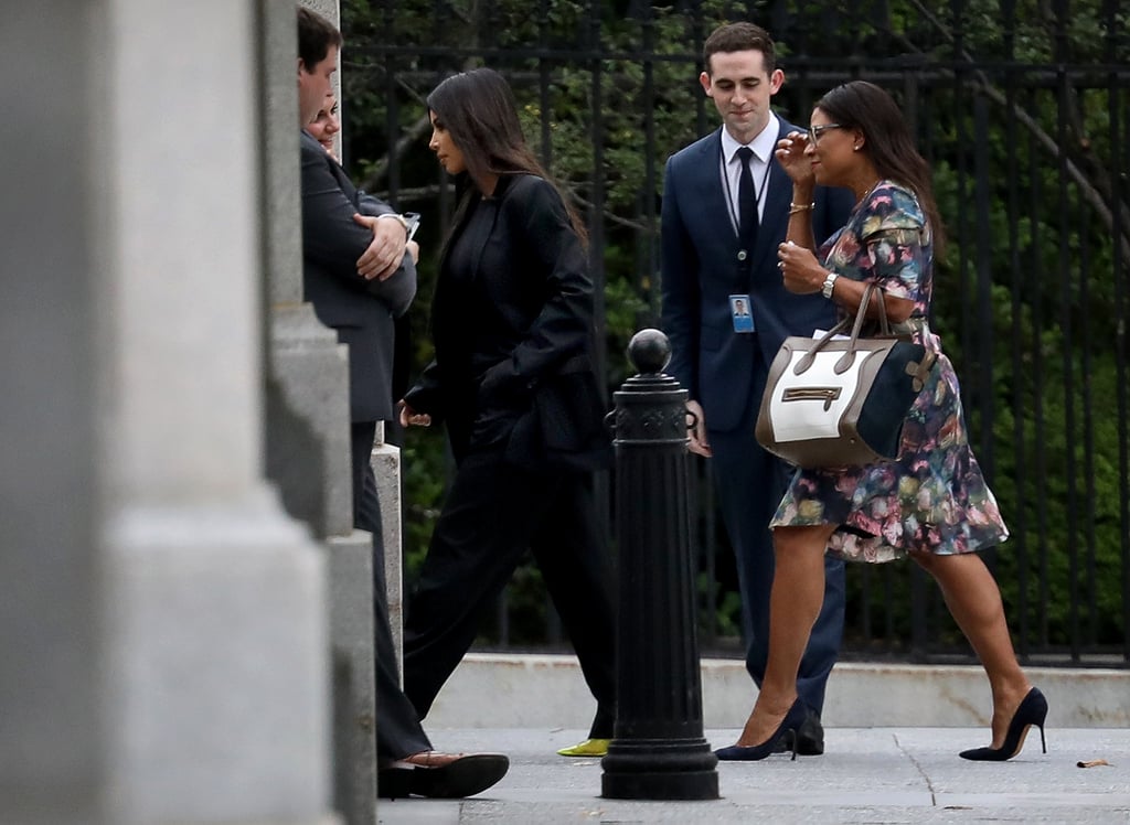 金·卡戴珊在白宫2018年5月的照片
