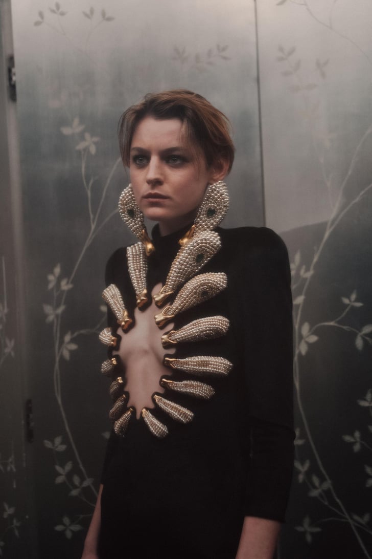 Emma Corrin Wears Schiaparelli For Critics' Choice Awards | POPSUGAR