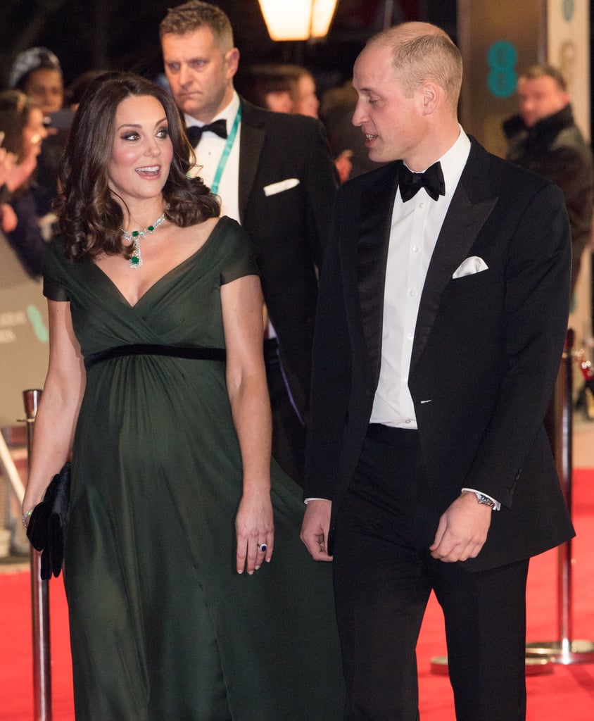 Prince William and Kate Middleton at the BAFTA Awards