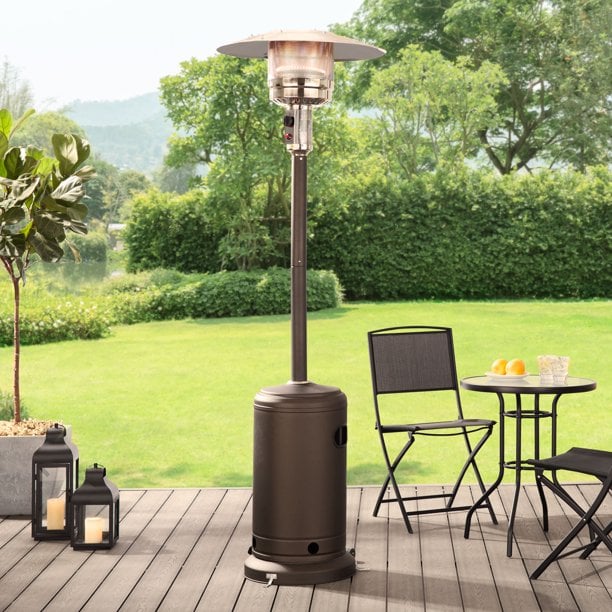 Tall Mocha Mainstays Patio Heater