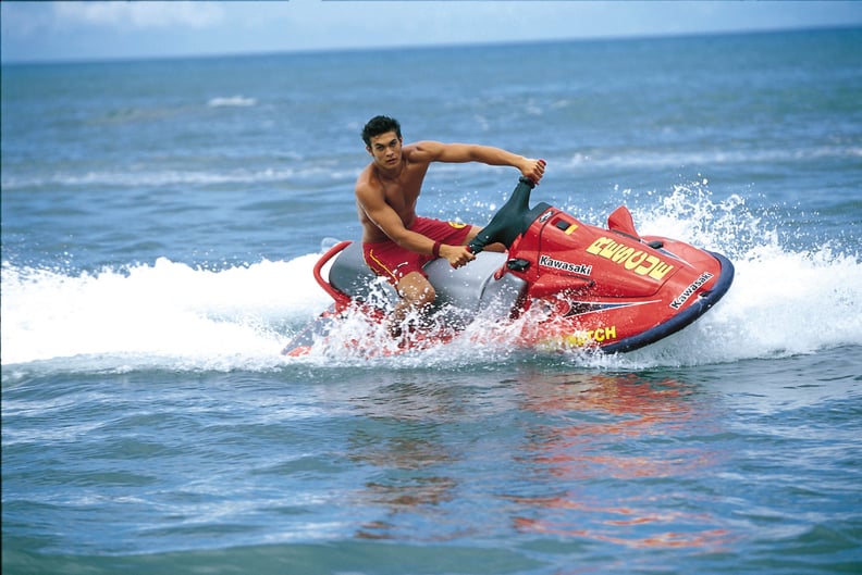 Even back in his Baywatch days, Jason was a shirtless sight to behold.