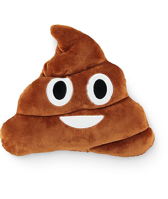 Throwboy Poop Emoji Pillow