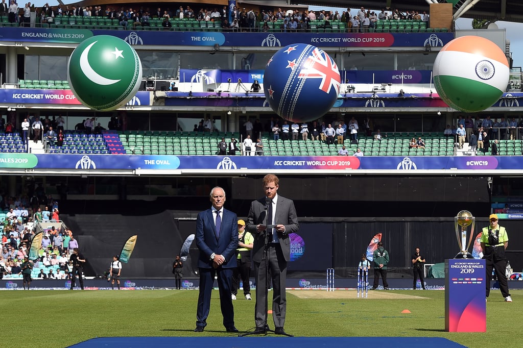 Prince Harry at Opening of Cricket World Cup 2019