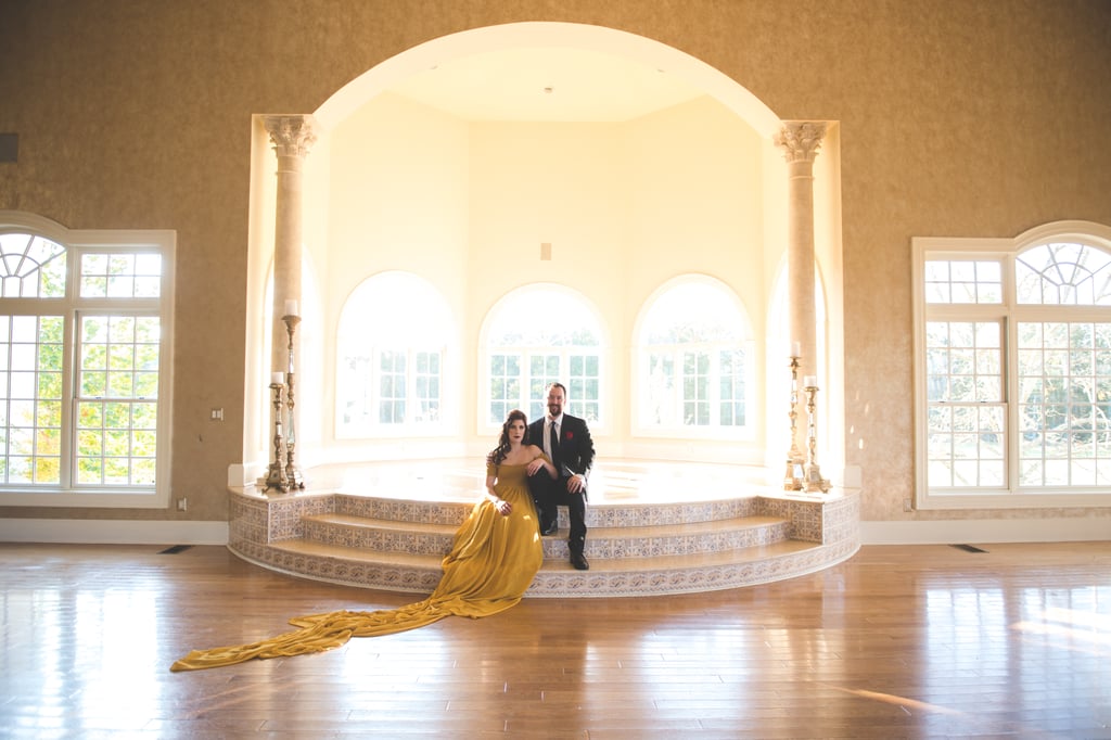 Beauty and the Beast Engagement Shoot