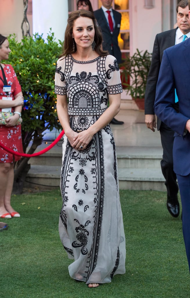 Kate Middleton's Temperley London Dress in India April 2016