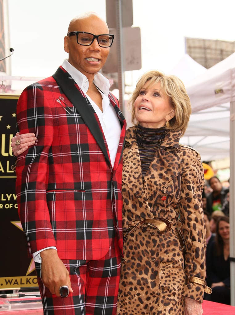 RuPaul and Husband at Hollywood Walk of Fame Ceremony 2018