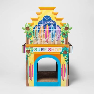 Sun Squad Surf Shop 2 Story Cat Scratch House