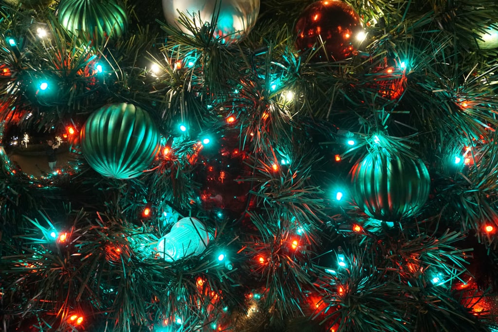 Use Green Tinsel to Make the Tree Look Fuller