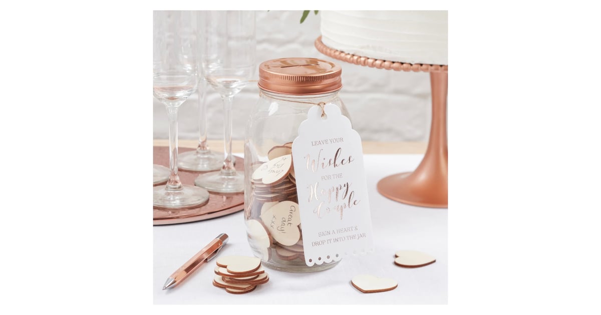 Ginger Ray Wishing Jar Guest Book Best Bridal Shower Decorations