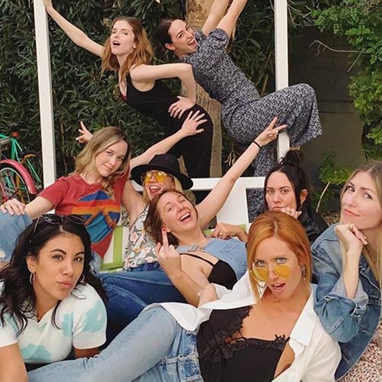 Brittany Snow With Pitch Perfect Stars at Bachelorette Party