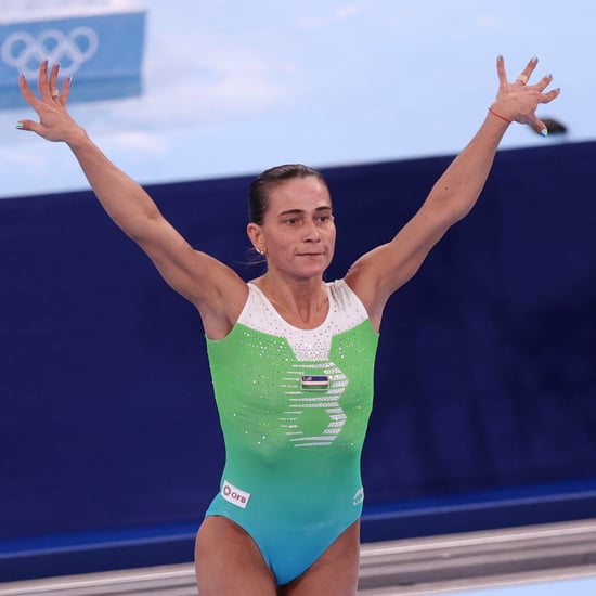 Oksana Chusovitina Gymnastics Pull-Up Challenge