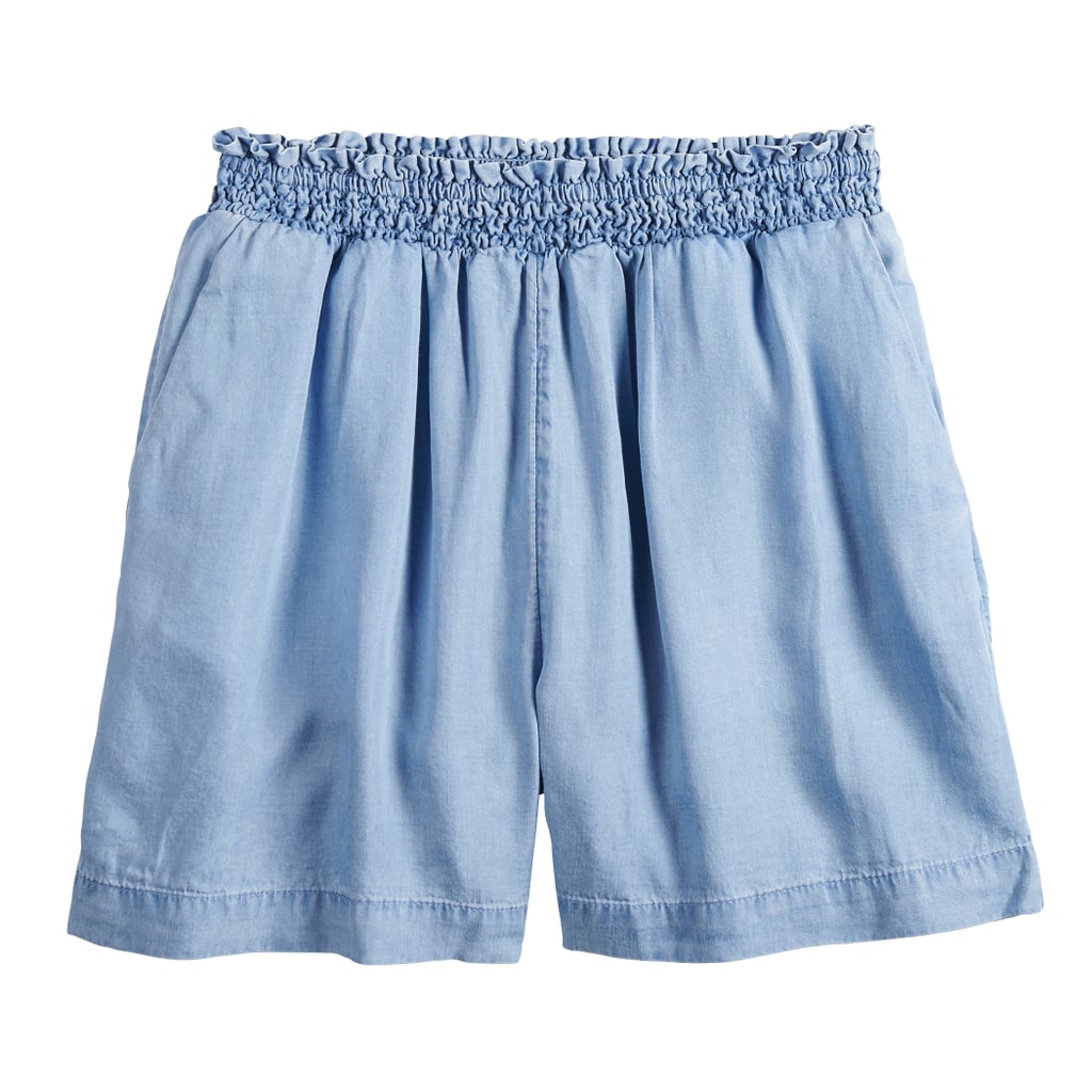 POPSUGAR Printed Pull-On Shorts