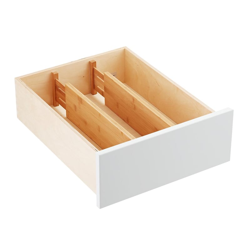 An Organized Drawer: Bamboo Deep Drawer Organizers