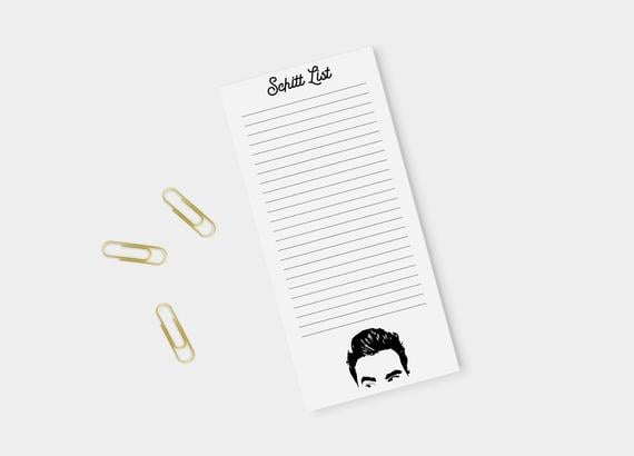 Schitt's Creek Notepad