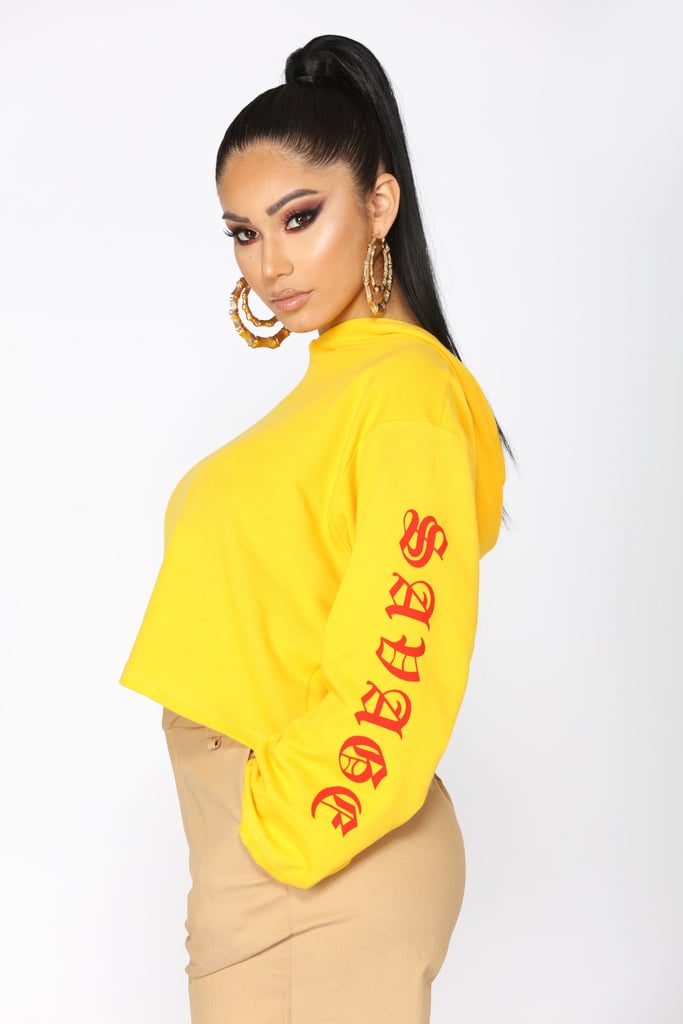 Fashion Nova Slogan Hoodie