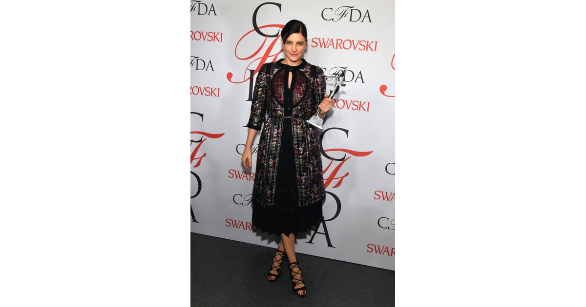 Accessory Designer of the Year Award Tabitha Simmons 2015 CFDA Award Winners POPSUGAR