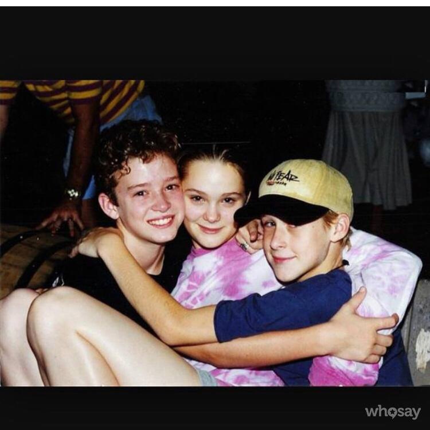 Justin Timberlake and Ryan Gosling Throwback Picture PS Celebrity