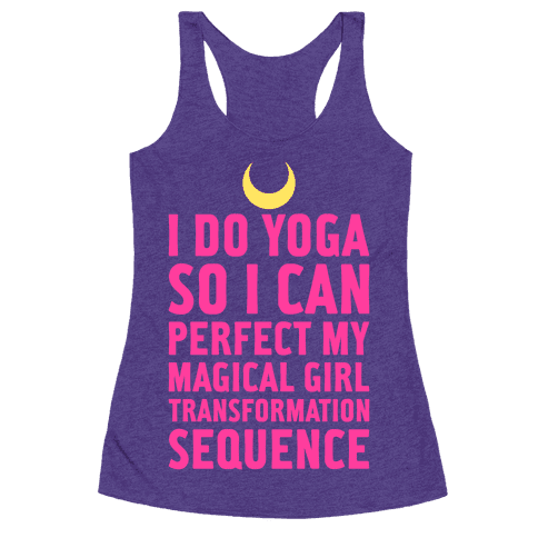 I Do Yoga So I Can Perfect My Magical Girl Transformation Sequence tank