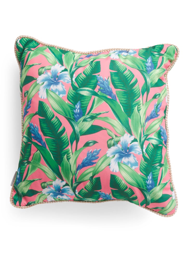 Indoor Outdoor Tropical Pillow | Cheap TJ Maxx Outdoor ...
