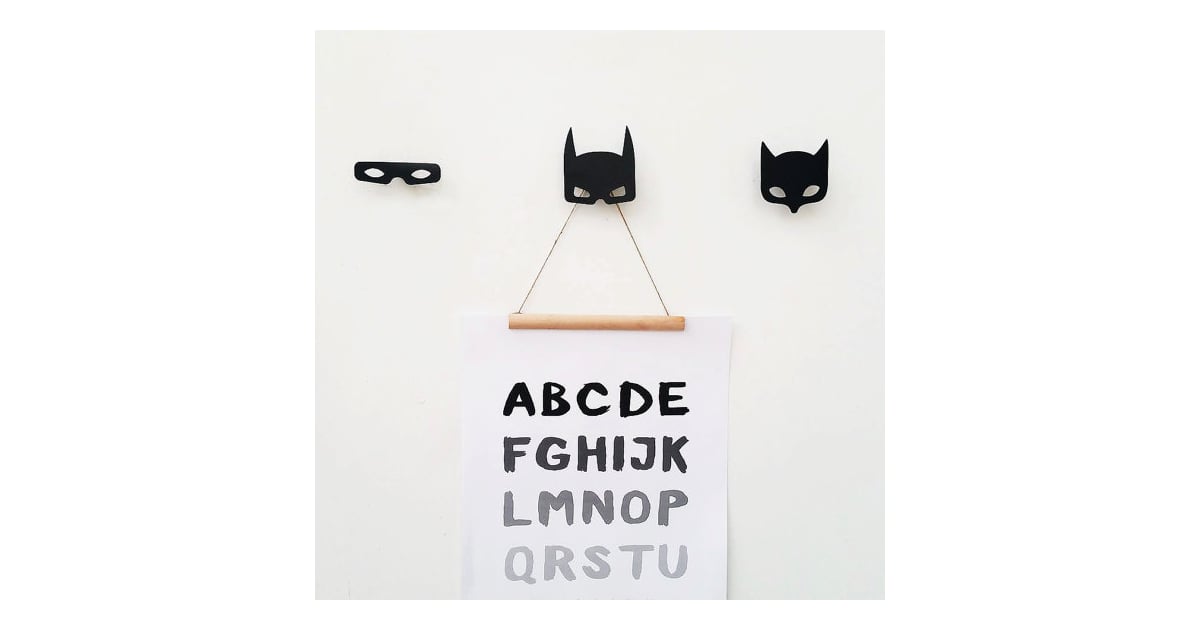 Superhero Wall Hooks Trendy Baby Gifts 2018 POPSUGAR Family Photo 7