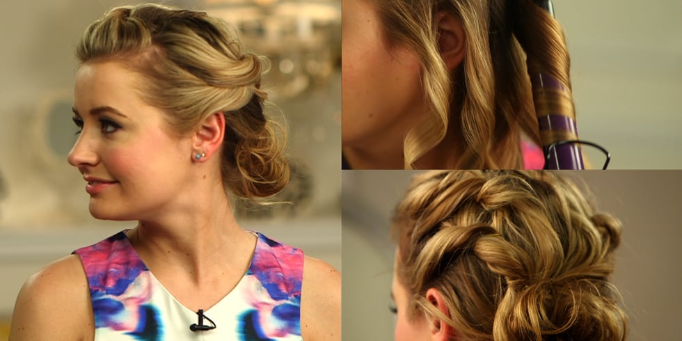 Bridal Updo For Shoulder Length Hair Popsugar Beauty