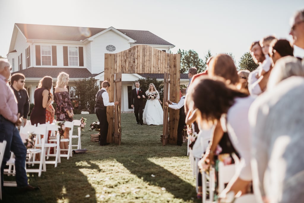 Backyard Harry Potter Wedding