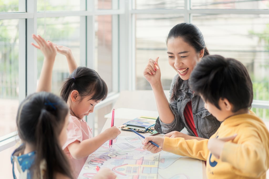 Volunteer in the classroom.