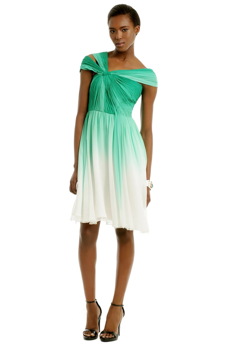 Monique Lhuillier Corsican Mint Dress