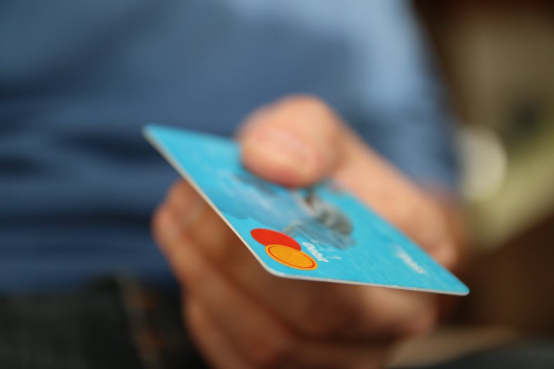 If someone's small purchase doesn't meet the minimum to use a credit card, buy it for them.