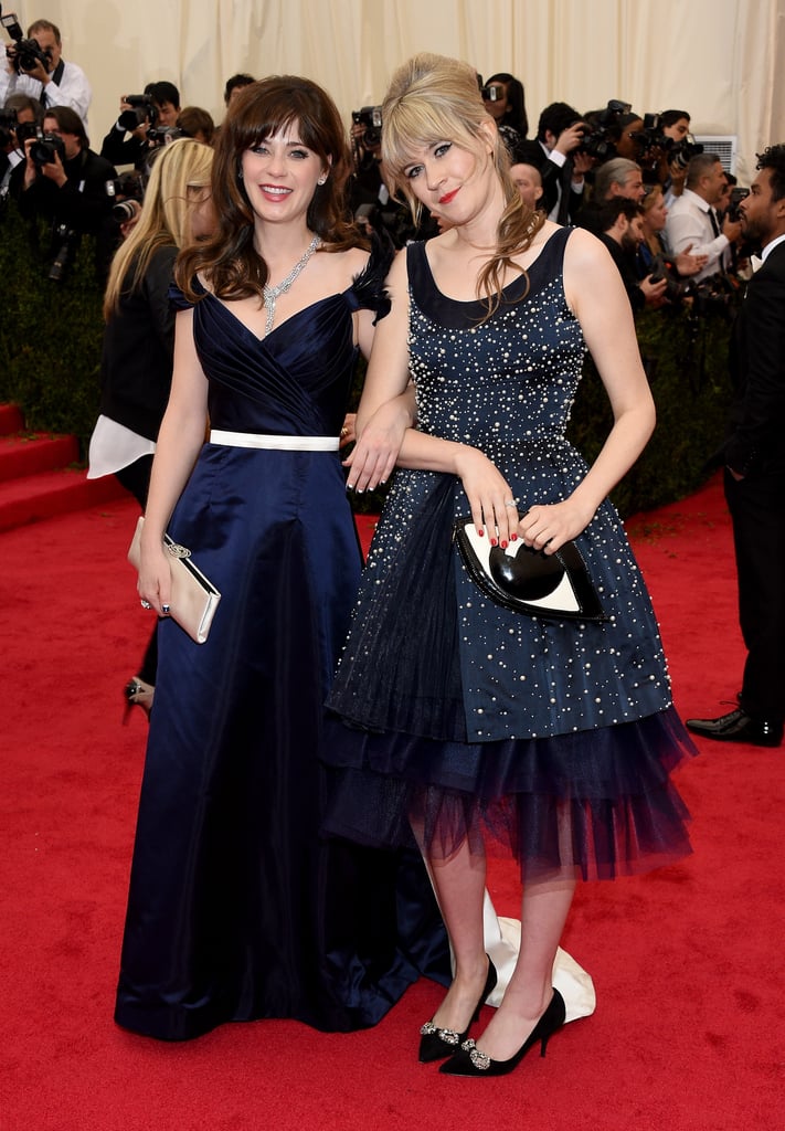 Zooey Deschanel at the Met Gala 2014