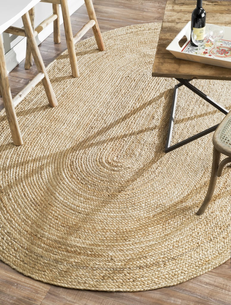 Hand Braided Jute/Sisal Tan Area Rug