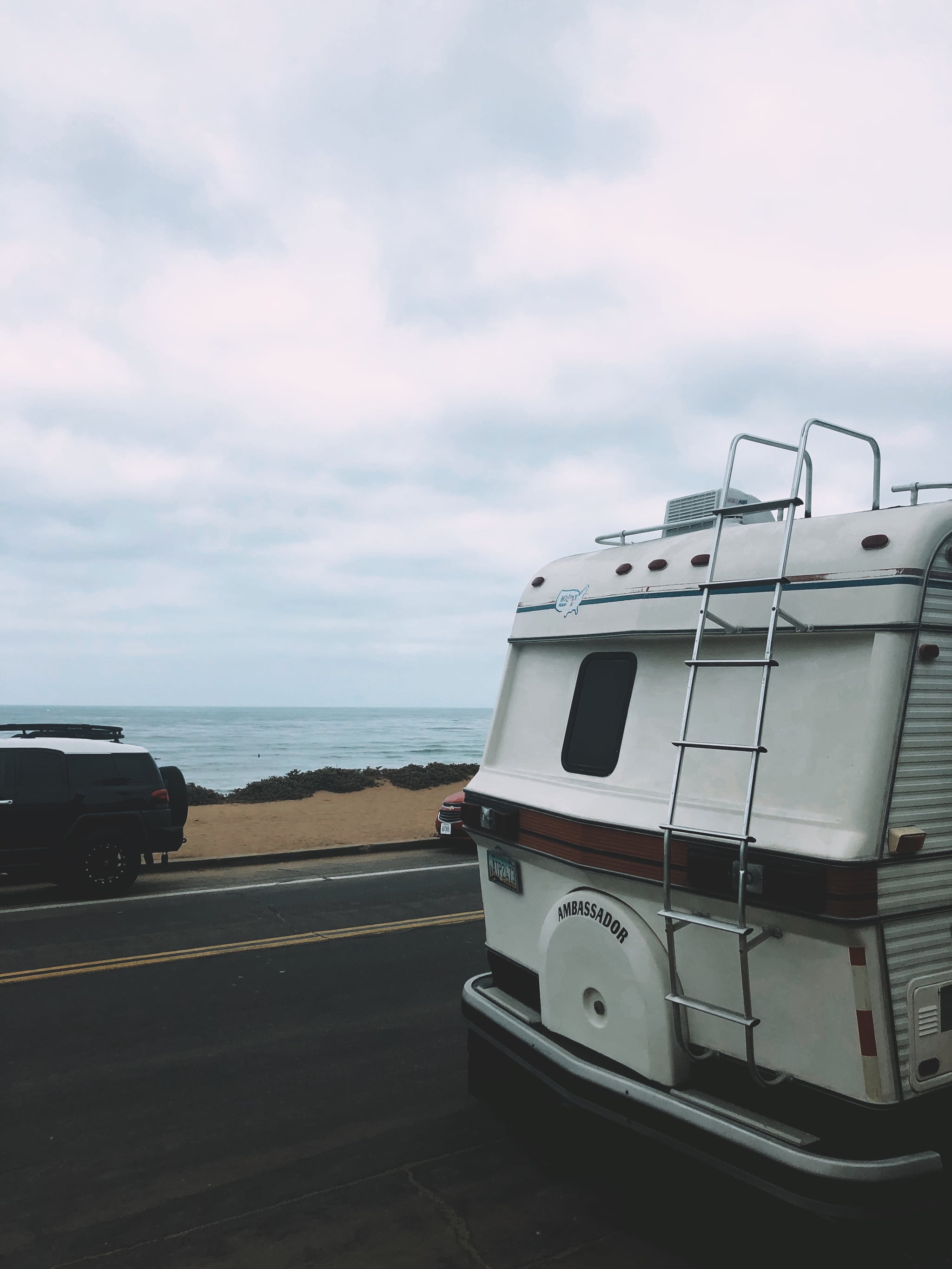 One day we parked it at Sunset Cliffs for the Fourth of July!