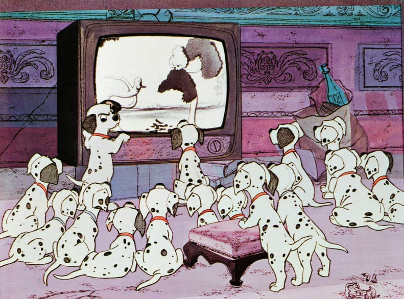 一百零一斑点狗,(即101斑点狗),1961。华特-迪士尼公司/礼貌埃弗雷特收集