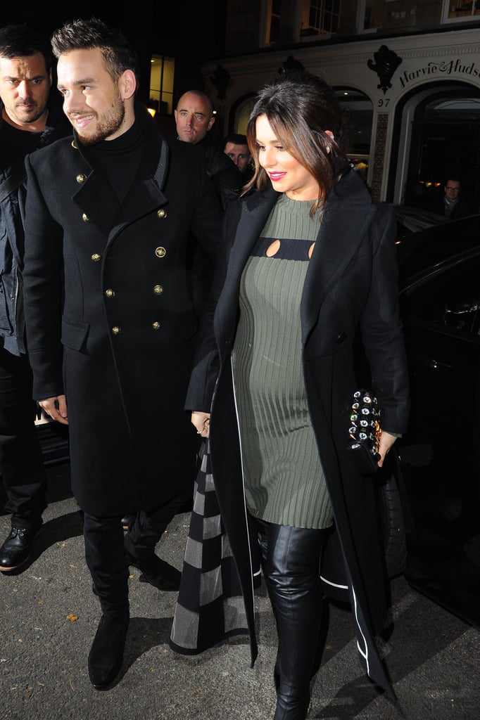 Cheryl and Liam Payne Out in London November 2016