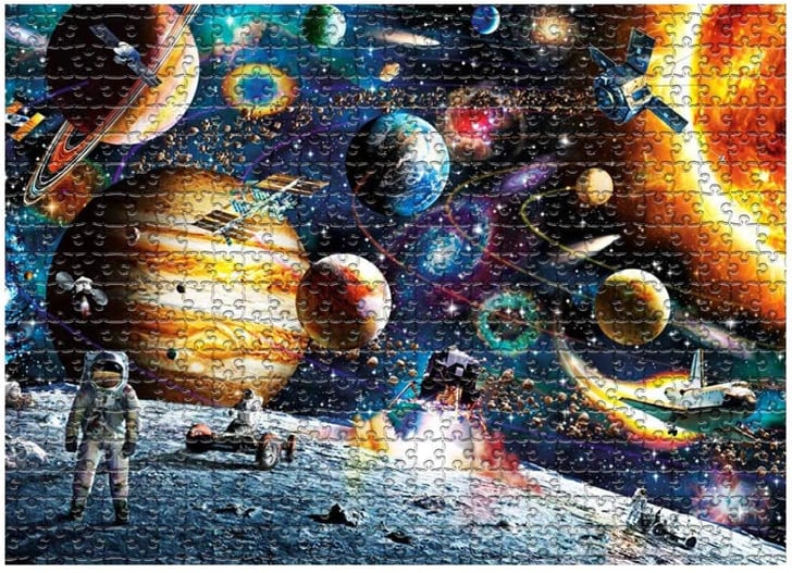 Space Jigsaw Puzzle Bestselling Toys, Games, and Crafts For Kids on