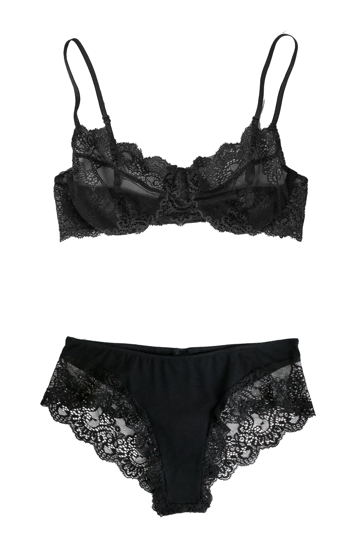 Only Hearts,So Fine Sheer Lace Bralette by Only Hearts at Free