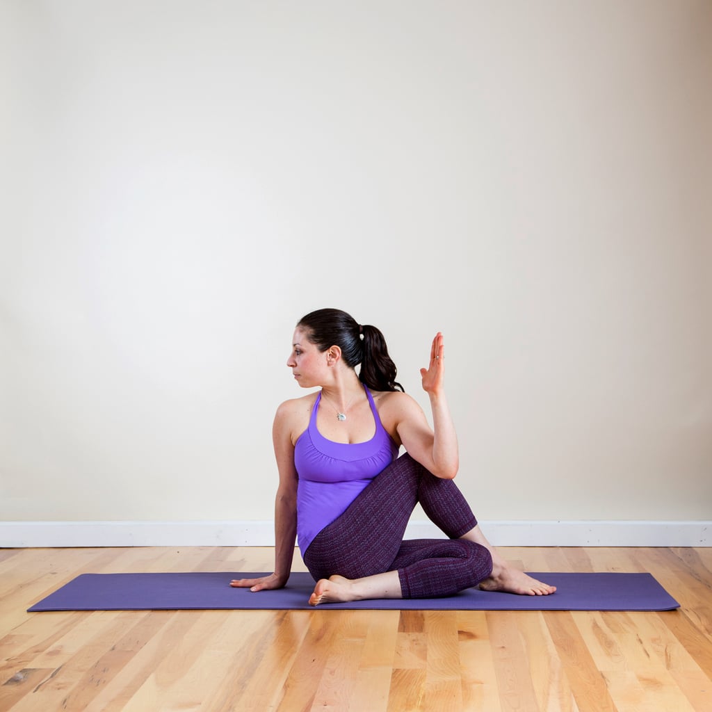 Yoga Pose 5: Seated Spinal Twist
