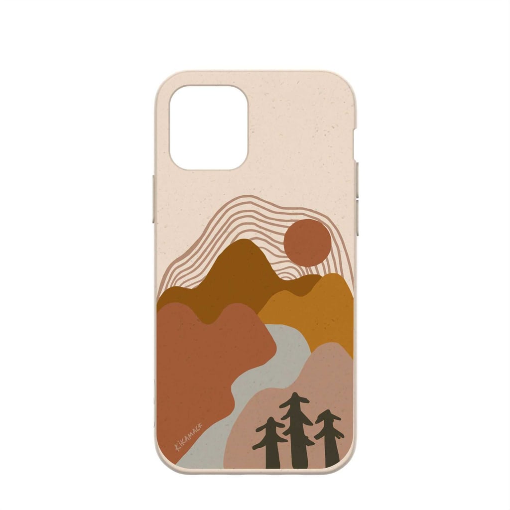 Seashell Salmon River Eco-Friendly iPhone Case