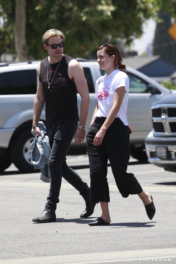Emma Watson and Chord Overstreet PDA Pictures June 2018