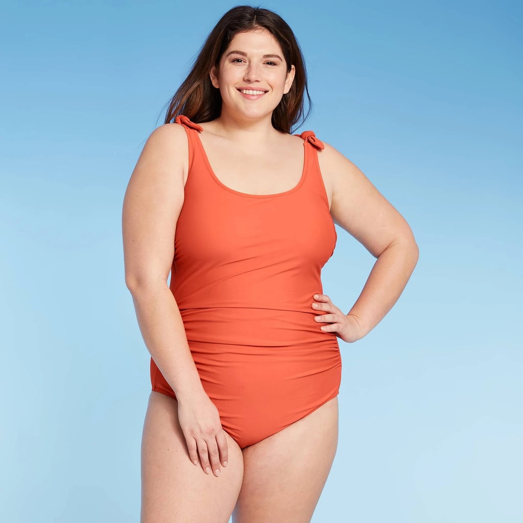 A Failsafe Choice: Kona Sol Tie-Shoulder One-Piece Swimsuit