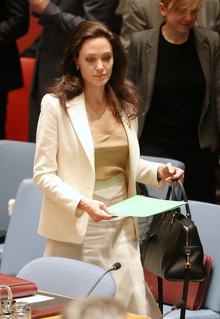 Angelina Jolie at the United Nations April 2015