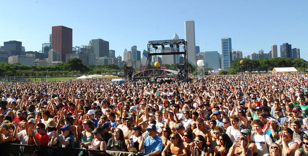 This snapshot from 2007 proves Lollapalooza has one of the best festival venues around. Just look at that city!