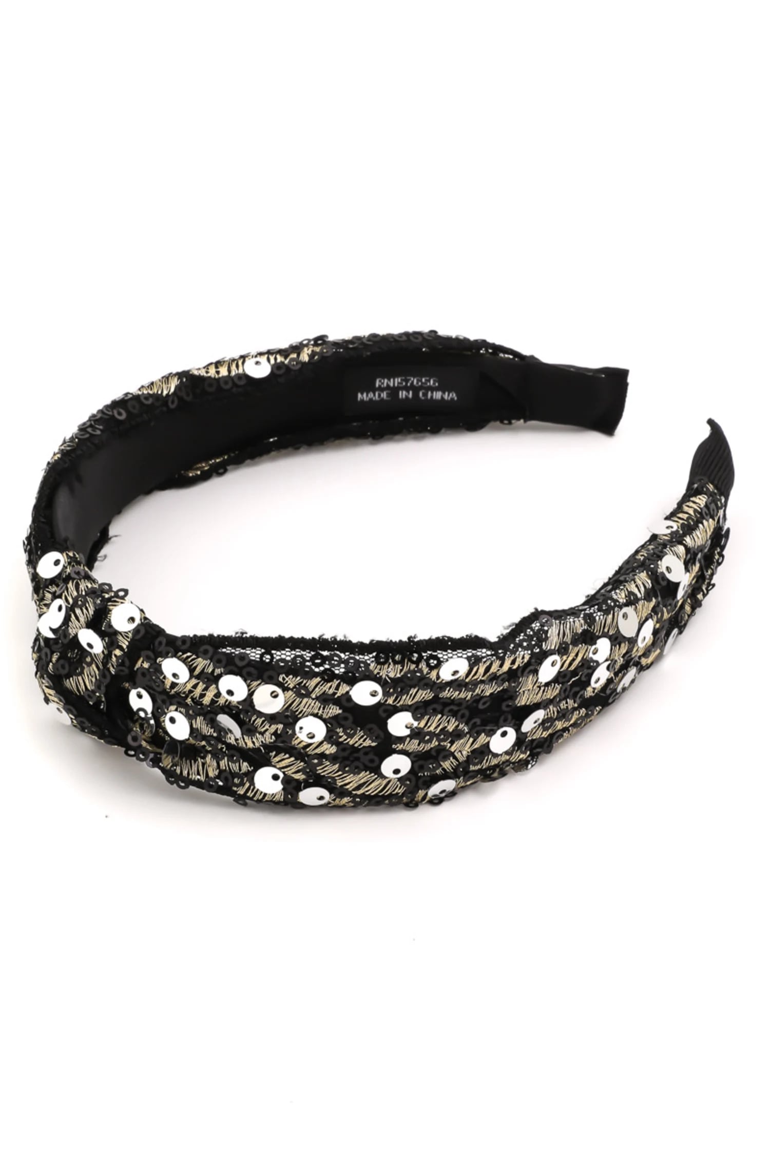 Dressbarn Sequin Knot Headband ($8, originally $11)