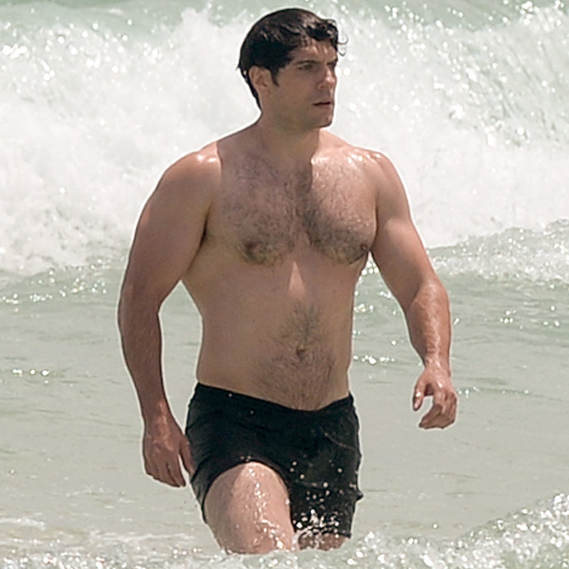 Henry Cavill Shirtless In Miami August 2016 Popsugar Celebrity