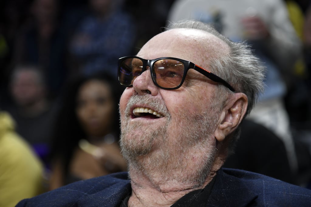 Jack Nicholson Makes Rare Public Appearance at Lakers Game