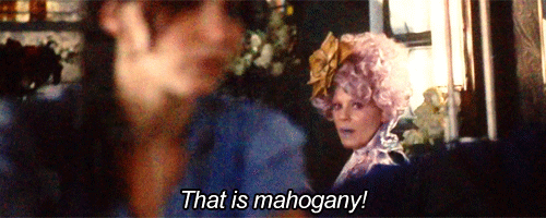She's Very Passionate About Mahogany