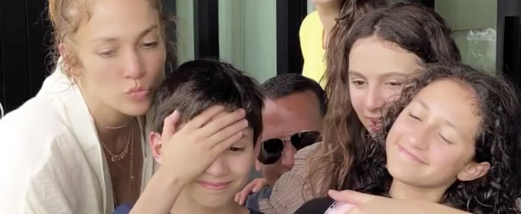 Jennifer Lopez and Alex Rodriguez's Kids' Easter Egg Hunt